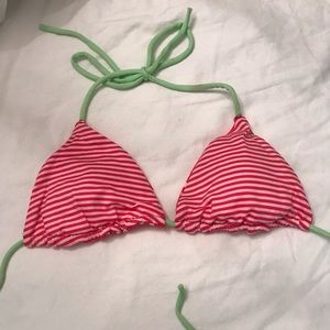 reversible watermelon bikini top